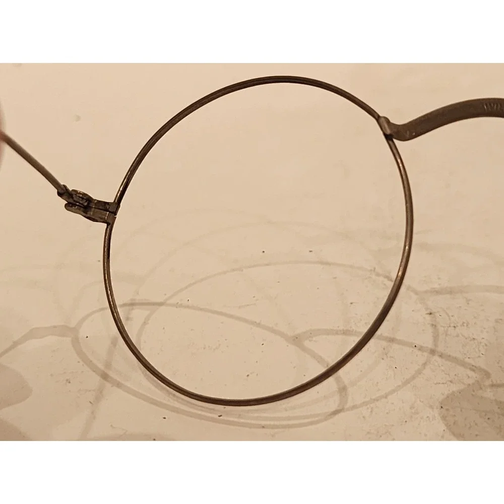 Antique 1/2 Tinted Willson Sunglasses Spectacles‎ Steampunk Safety Glasses